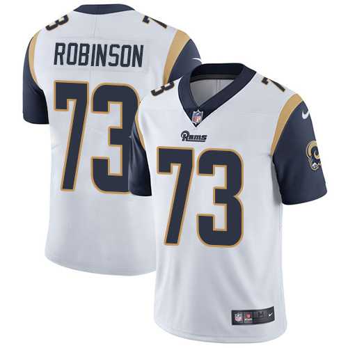 Nike Los Angeles Rams #73 Greg Robinson White NFL Vapor Untouchable Limited Jersey,We sell and wholesale Nike Los Angeles Rams #73 Greg Robinson White NFL Vapor Untouchable Limited Jersey on line form chian!